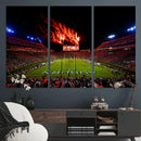 Jordan-Hare Football Stadium Wall Art Canvas Print, Football by MyGreatCanvas | Canvas Wall Art Prints | Photo Prints & Wall Decor