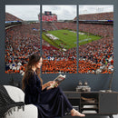 Jordan-Hare Stadium Wall Art Canvas Print, College Sports