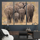 Wild Elephant Wall Art Canvas Print by MyGreatCanvas | Canvas Wall Art Prints | Photo Prints & Wall Decor