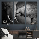 Elephant Family Wall Art Canvas, Framed Elephant Family by MyGreatCanvas | Canvas Wall Art Prints | Photo Prints & Wall Decor