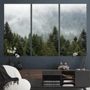 Misty Mountain Forest Wall Art Canvas Print by MyGreatCanvas | Canvas Wall Art Prints | Photo Prints & Wall Decor