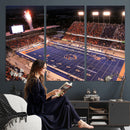 Boise State Stadium Large Wall Art Canvas Print for Living