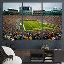 Green Bay Packers Stadium Wall Art Canvas Print, Lambeau by MyGreatCanvas | Canvas Wall Art Prints | Photo Prints & Wall Decor