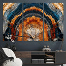 Abstract Wood Grain Canvas Print, Tree Ring Pattern Wall by MyGreatCanvas | Canvas Wall Art Prints | Photo Prints & Wall Decor