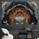 Abstract Wood Grain Canvas Print, Tree Ring Pattern Wall by MyGreatCanvas | Canvas Wall Art Prints | Photo Prints & Wall Decor