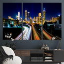 Atlanta Skyline Wall Art Canvas Print, Atlanta Downtown by MyGreatCanvas | Canvas Wall Art Prints | Photo Prints & Wall Decor