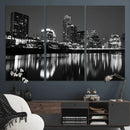 Austin Skyline Wall Art Canvas Print, Austin Downtown Night by MyGreatCanvas | Canvas Wall Art Prints | Photo Prints & Wall Decor