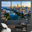 Austin Skyline Wall Art Canvas Print, Austin Downtown Night by MyGreatCanvas | Canvas Wall Art Prints | Photo Prints & Wall Decor