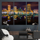 Baltimore Skyline Wall Art Canvas Print, Baltimore Downtown by MyGreatCanvas | Canvas Wall Art Prints | Photo Prints & Wall Decor