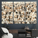 American Elk Wall Art Canvas Print - Abstract Deer Animal by MyGreatCanvas | Canvas Wall Art Prints | Photo Prints & Wall Decor