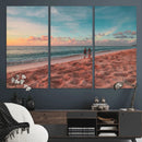 Pastel Beach Wall Art Canvas Print – Soft Coastal by MyGreatCanvas | Canvas Wall Art Prints | Photo Prints & Wall Decor