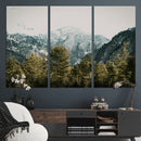 Mountain Forest Wall Art Canvas Print, Alpine Landscape by MyGreatCanvas | Canvas Wall Art Prints | Photo Prints & Wall Decor