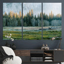 Forest Meadow Wall Art Canvas Print, Pine Tree Landscape by MyGreatCanvas | Canvas Wall Art Prints | Photo Prints & Wall Decor