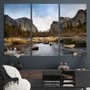 Yosemite Valley Mountain Landscape Wall Art Canvas Print, by MyGreatCanvas | Canvas Wall Art Prints | Photo Prints & Wall Decor