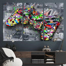 Graffiti Gaming Canvas Wall Art For Bedroom - Gaming Wall by MyGreatCanvas | Canvas Wall Art Prints | Photo Prints & Wall Decor