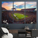 Auburn Stadium Sunset Wall Art Canvas Print, Jordan Hare by MyGreatCanvas | Canvas Wall Art Prints | Photo Prints & Wall Decor