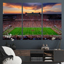 Oklahoma Sooners Stadium Wall Art Canvas Print, College by MyGreatCanvas | Canvas Wall Art Prints | Photo Prints & Wall Decor