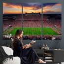 Oklahoma Sooners Stadium Wall Art Canvas Print, College
