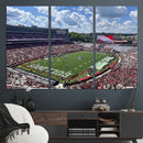 Georgia Bulldogs Stadium Wall Art Canvas Print, Sanford by MyGreatCanvas | Canvas Wall Art Prints | Photo Prints & Wall Decor