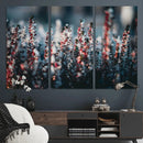 Winter Heather Wall Art Canvas Print, Frosted Floral Nature by MyGreatCanvas | Canvas Wall Art Prints | Photo Prints & Wall Decor