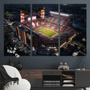 Oklahoma Memorial Stadium - Gaylord Memorial Stadium Wall by MyGreatCanvas | Canvas Wall Art Prints | Photo Prints & Wall Decor