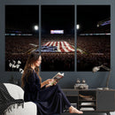 Oklahoma Memorial Stadium Wall Art Canvas Print – Oklahoma
