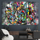 Abstract Graffiti Collage Street Art Wall Art Canvas Print by MyGreatCanvas | Canvas Wall Art Prints | Photo Prints & Wall Decor