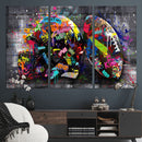 Graffiti American Football Helmet Street Art Wall Art Canvas by MyGreatCanvas | Canvas Wall Art Prints | Photo Prints & Wall Decor