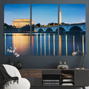Washington DC Wall Art Canvas Print – Lincoln Memorial Night by MyGreatCanvas | Canvas Wall Art Prints | Photo Prints & Wall Decor