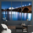 Washington DC Wall Art Canvas Print – Lincoln Memorial Night by MyGreatCanvas | Canvas Wall Art Prints | Photo Prints & Wall Decor