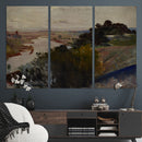 Jacek Malczewski - Landscape at the Vistula Wall Art Canvas by MyGreatCanvas | Canvas Wall Art Prints | Photo Prints & Wall Decor