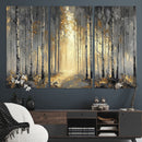 Abstract Birch Forest Wall Art Canvas Print – Modern Neutral by MyGreatCanvas | Canvas Wall Art Prints | Photo Prints & Wall Decor