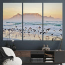 Seagulls Over Ocean Wall Art Canvas Print – Coastal Beach by MyGreatCanvas | Canvas Wall Art Prints | Photo Prints & Wall Decor