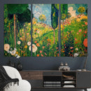 Gustav Klimt Boho Mountain Landscape Large Wall Art, by MyGreatCanvas | Canvas Wall Art Prints | Photo Prints & Wall Decor