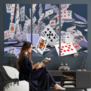 Playing Cards Canvas Wall Art | Casino Game Room Decor, by MyGreatCanvas | Canvas Wall Art Prints | Photo Prints & Wall Decor