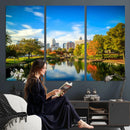 Charlotte Skyline Canvas Wall Art Print – North Carolina Cityscape Photography Print by MyGreatCanvas | Canvas Wall Art Prints | Photo Prints & Wall Decor