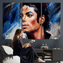 Abstract Michael Jackson Photo Wall Art Canvas Print by MyGreatCanvas | Canvas Wall Art Prints | Photo Prints & Wall Decor
