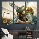 Vintage Airplane Canvas Print by MyGreatCanvas | Canvas Wall Art Prints | Photo Prints & Wall Decor