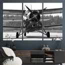 Wall Art Old War Plane Canvas Print by MyGreatCanvas | Canvas Wall Art Prints | Photo Prints & Wall Decor