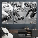 American Football Player Wall Art Canvas Print by MyGreatCanvas | Canvas Wall Art Prints | Photo Prints & Wall Decor
