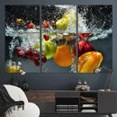 Kithen Vegetables World Wall Art Canvas Print