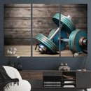 Dambell and Sport Wall Art Canvas Print by MyGreatCanvas | Canvas Wall Art Prints | Photo Prints & Wall Decor
