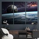 Space and Planet Canvas Print by MyGreatCanvas | Canvas Wall Art Prints | Photo Prints & Wall Decor