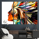 Profile Colors Canvas Print by MyGreatCanvas | Canvas Wall Art Prints | Photo Prints & Wall Decor