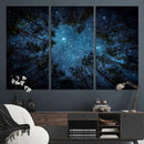 Forest and Stars Wall Art Canvas Print by MyGreatCanvas | Canvas Wall Art Prints | Photo Prints & Wall Decor