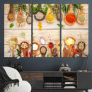 Kitchen Spice on the Table Wall Art, Kitchen Spice Wall Art by MyGreatCanvas | Canvas Wall Art Prints | Photo Prints & Wall Decor