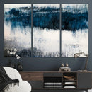 Abstract Blue and White Canvas Art | Large Wall Art for by MyGreatCanvas | Canvas Wall Art Prints | Photo Prints & Wall Decor