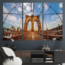 Brooklyn Bridge Manhattan Wall Art Canvas Print by MyGreatCanvas | Canvas Wall Art Prints | Photo Prints & Wall Decor