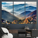 Mountains Forest Autumn Wall Art Canvas Print by MyGreatCanvas | Canvas Wall Art Prints | Photo Prints & Wall Decor