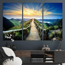 Mountain and Sunset Wall Art Canvas Print by MyGreatCanvas | Canvas Wall Art Prints | Photo Prints & Wall Decor
